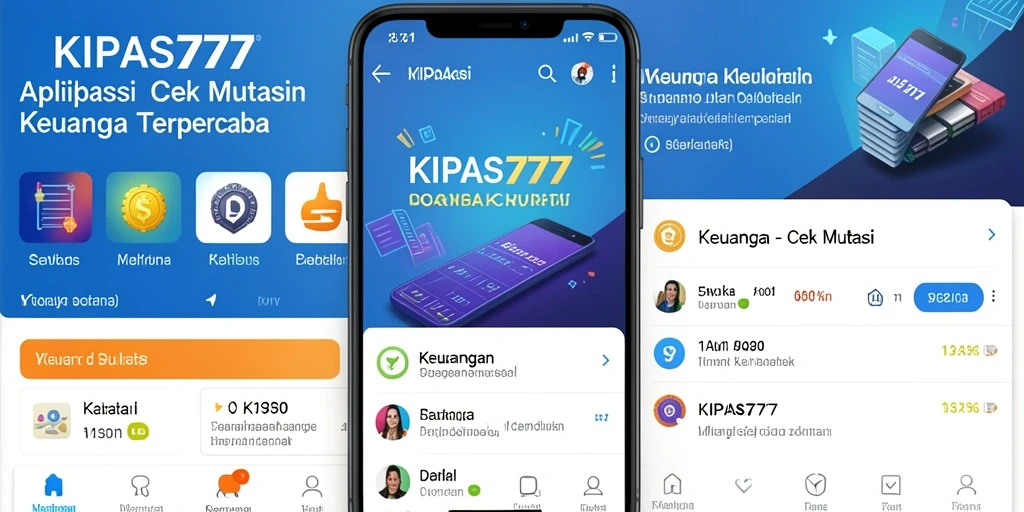 Antarmuka aplikasi KIPAS777 untuk cek mutasi keuangan yang ramah pengguna.